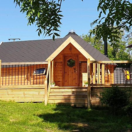 The Hive - Unique Log Cabin With Wood Burning Stove Ludchurch Eksteriør bilde