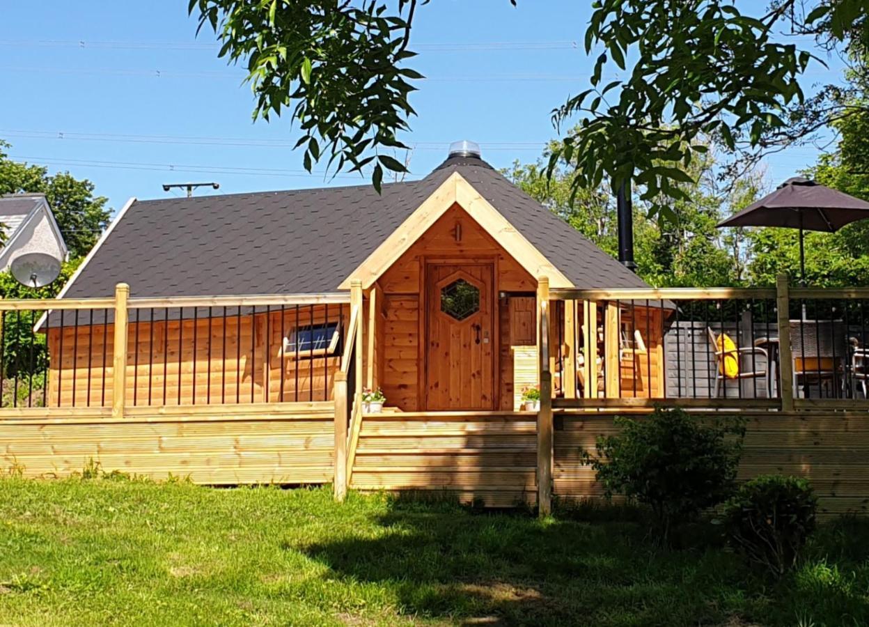 The Hive - Unique Log Cabin With Wood Burning Stove Ludchurch Eksteriør bilde