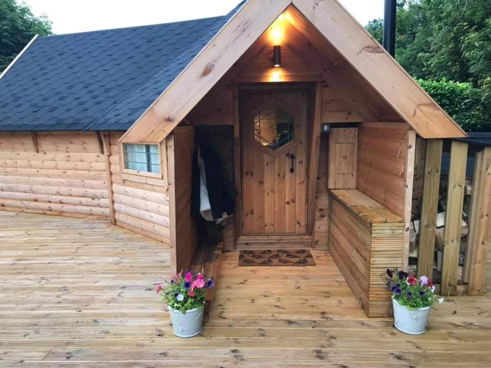 The Hive - Unique Log Cabin With Wood Burning Stove Ludchurch Eksteriør bilde