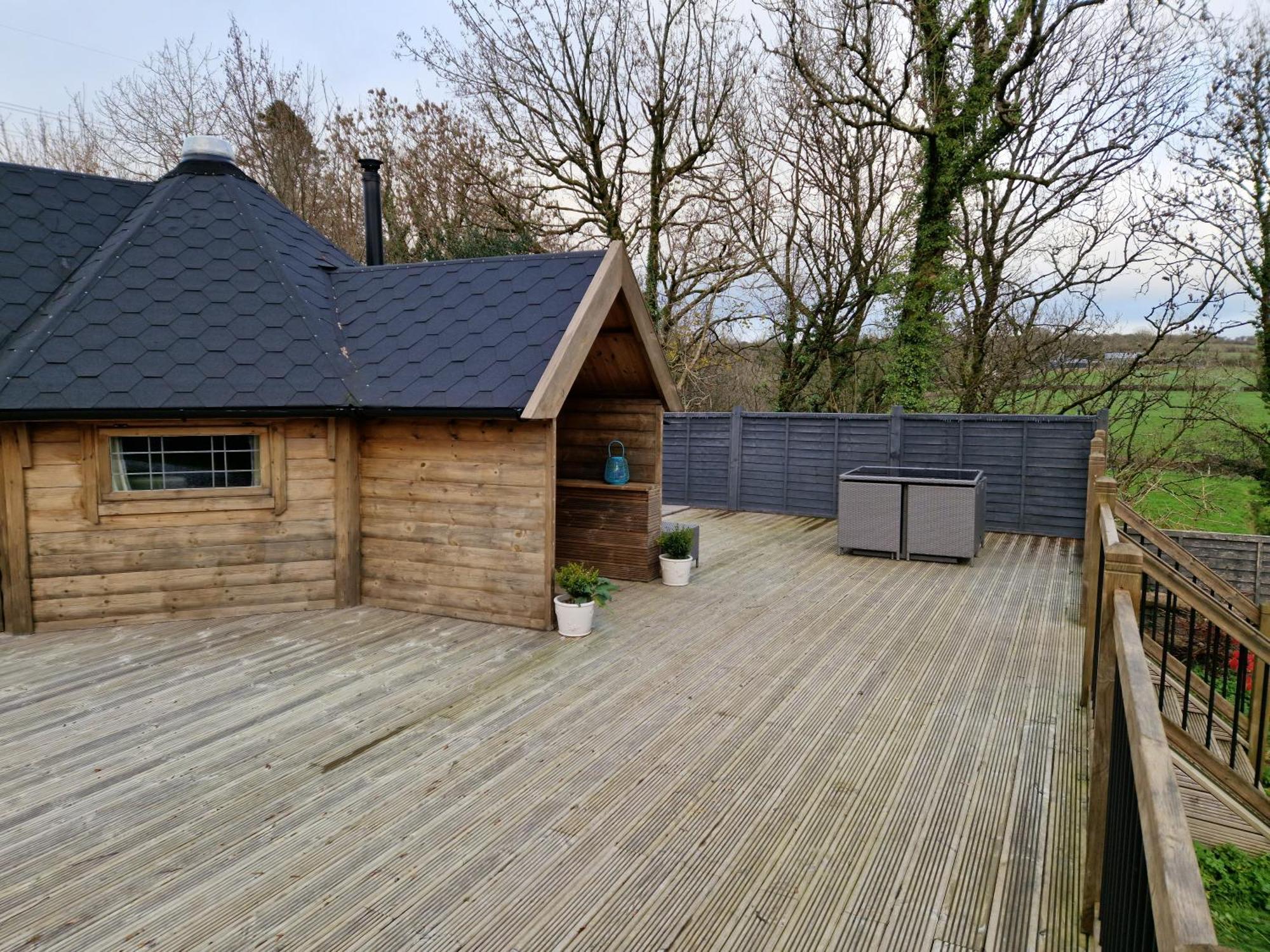 The Hive - Unique Log Cabin With Wood Burning Stove Ludchurch Eksteriør bilde