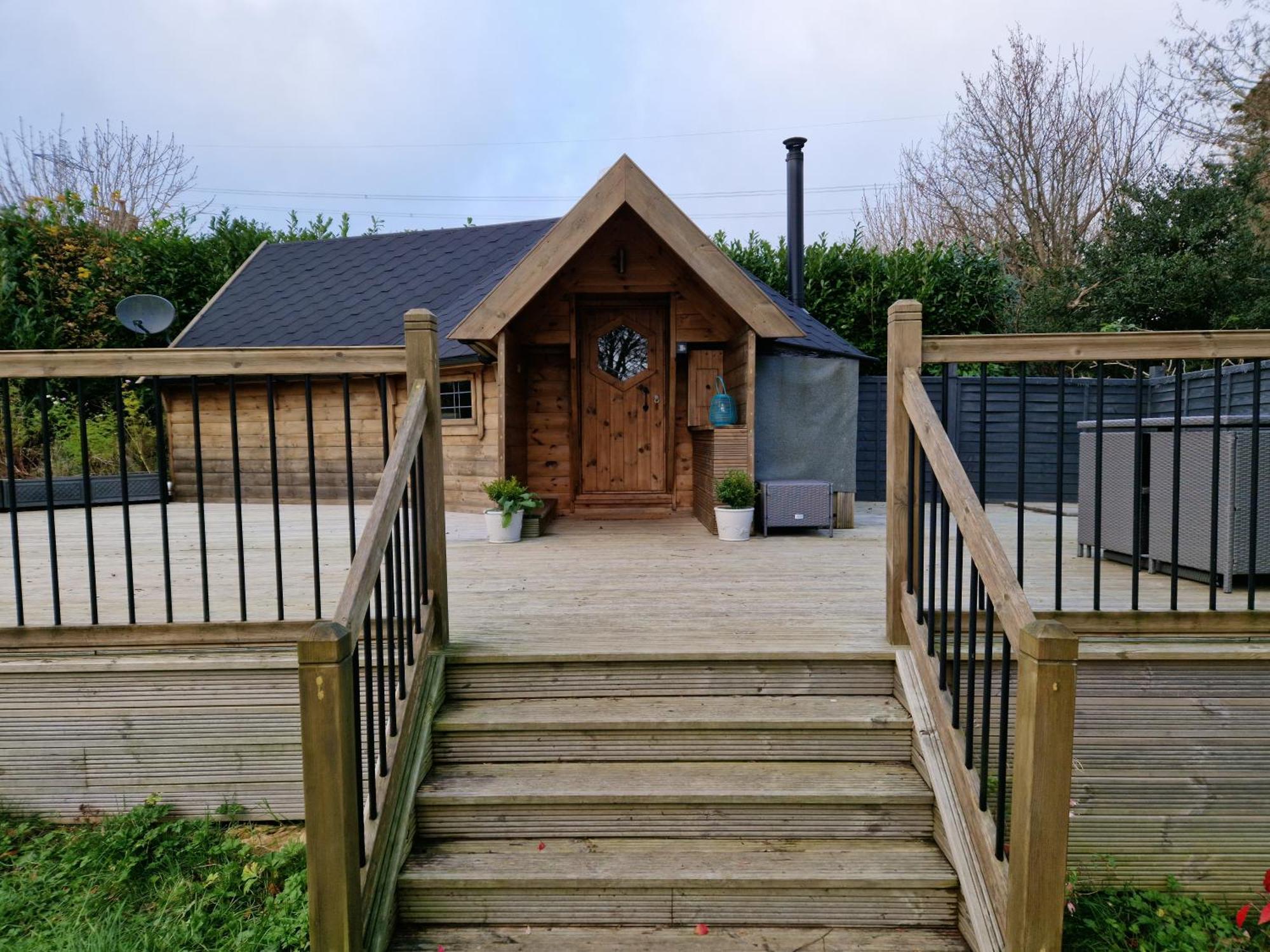The Hive - Unique Log Cabin With Wood Burning Stove Ludchurch Eksteriør bilde